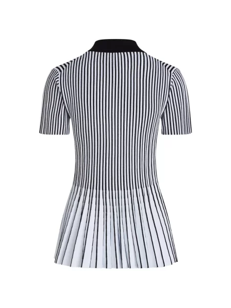 Tricou polo Karl Lagerfeld alb