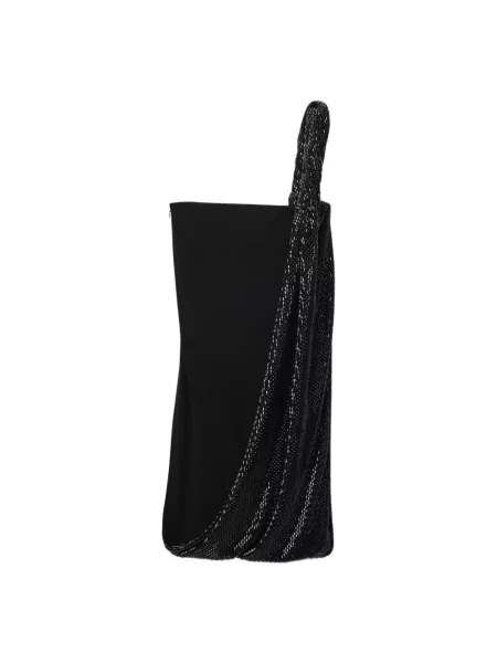 Rochie Alexander Wang asimetrică negru