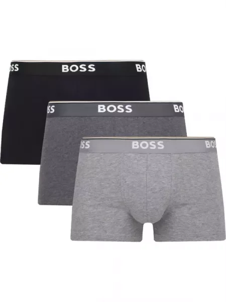 BOSS BLACK 3 db-os boxeralsó szett Power fekete