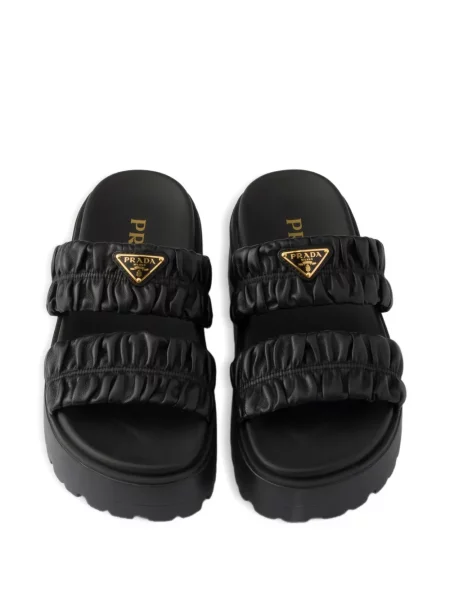 Sandale Prada din piele negru
