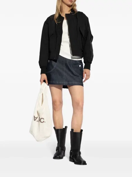 Apykaklė bomber striukė A.p.c. juoda