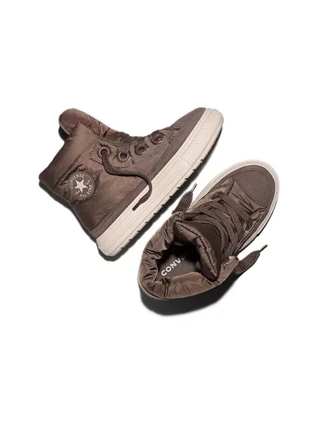 Členkové topánky Converse hnedá