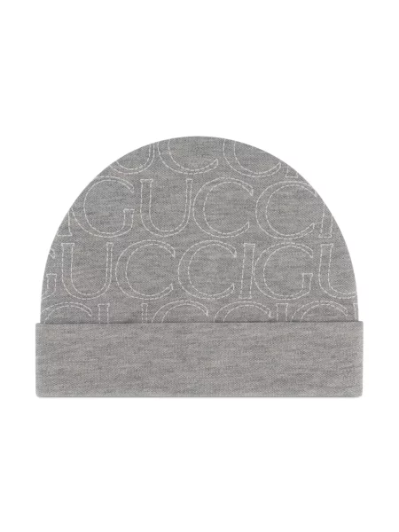 Czapka dziecięca Gucci szara
