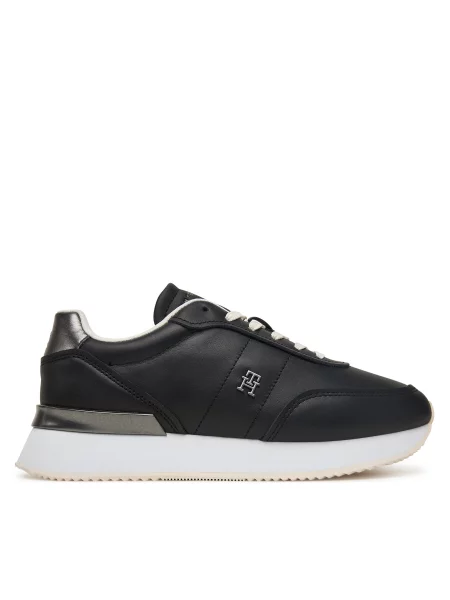 Tommy Hilfiger Superge Chic Fashion Runner črna