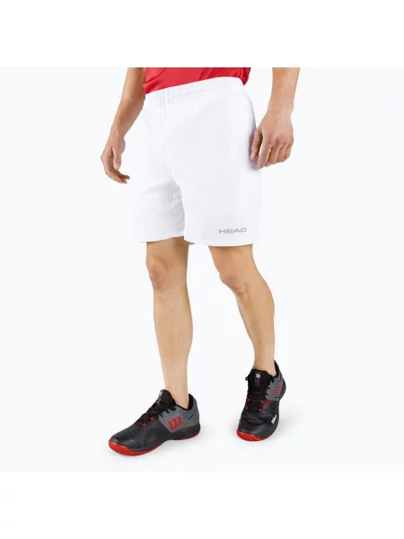 Pantaloni scurți de tenis pentru bărbați HEAD Club alb
