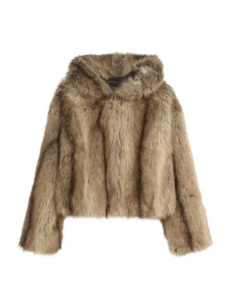 Bershka Geacă de iarnă / deschis maro