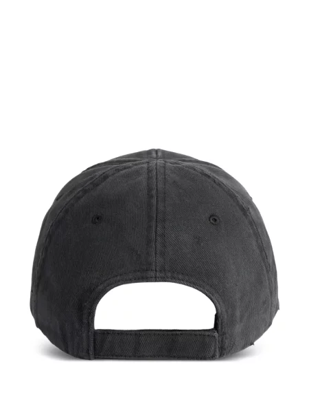 Viseltes hatású baseball sapka Balenciaga szürke