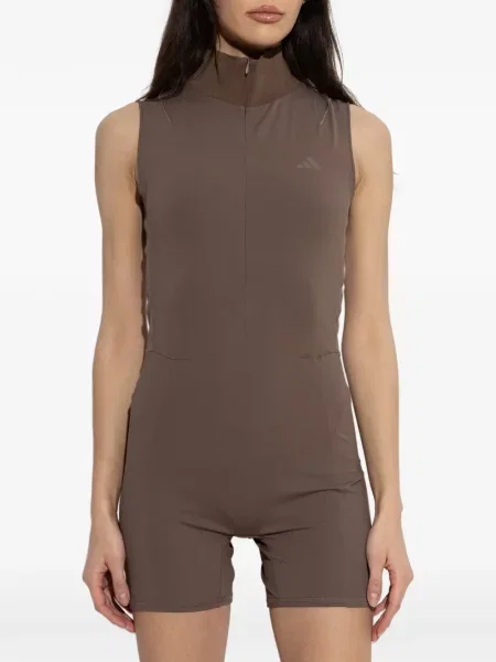 Szkolenie krótkie legginsy Adidas czerwone