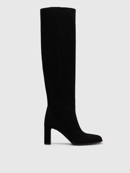 Замшеві ботфорти Caly Jimmy Choo чорні