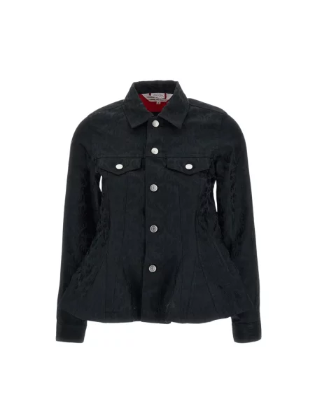 Kurtka jeansowa Comme Des Garcons czarna