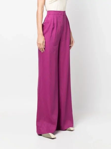 Pantaloni Alberta Ferretti violet