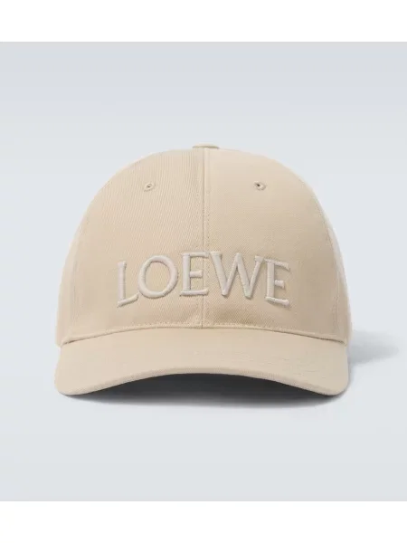 Șapcă Loewe cu broderie bej