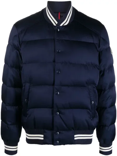 Geacă bomber Moncler albastru