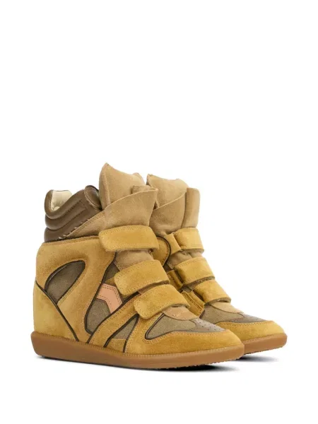 Sneakerși Isabel Marant din piele de căprioară