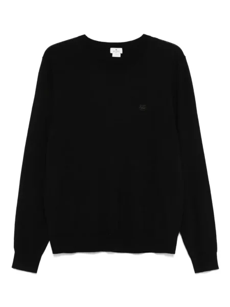 Pulover Etro cu broderie negru