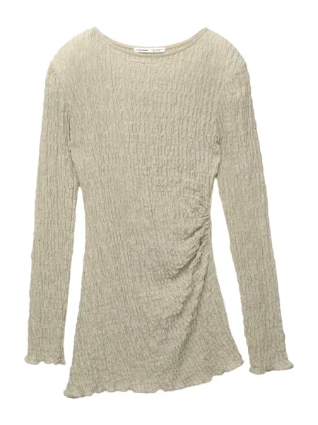 Pull&Bear Tricou kaki