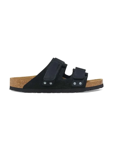 Pantofi Birkenstock din nubuc negru