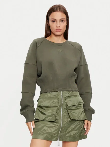 Alpha Industries Bluză verde