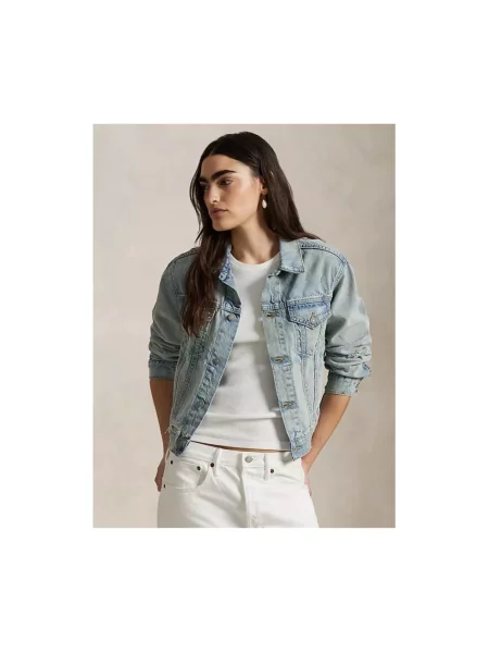 Kurtka przejściowa Polo Ralph Lauren klasyczna niebieska