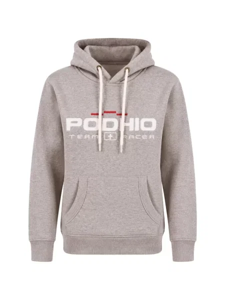 Bluza z kapturem dziecięca Podhio szara