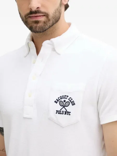 Șapcă Polo Ralph Lauren în carouri din țesătură twill cu imagine alb