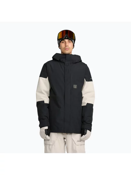 Geacă de snowboard pentru bărbați Volcom Primary Insulated black negru