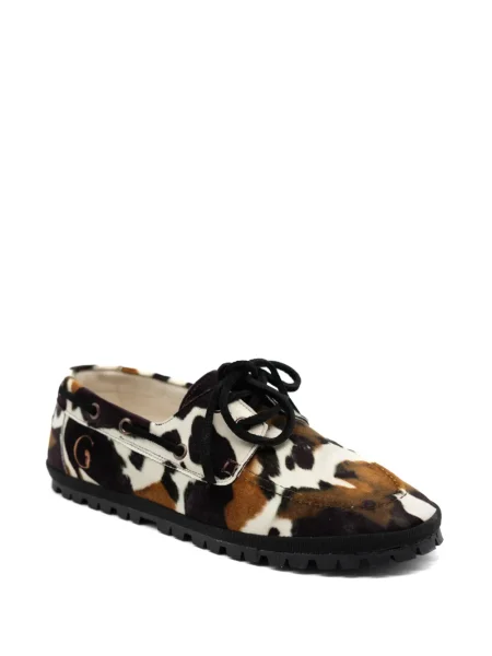 Loaferice Gondolina s printom smeđa