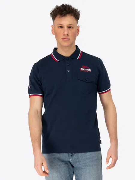 Polo Lonsdale Lynton niebieska