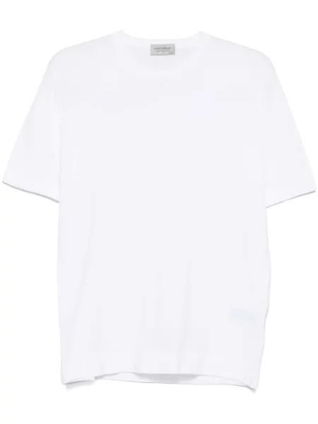 Tricou John Smedley alb