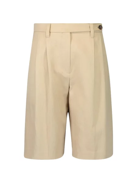 Bermude Brunello Cucinelli plisat scurt