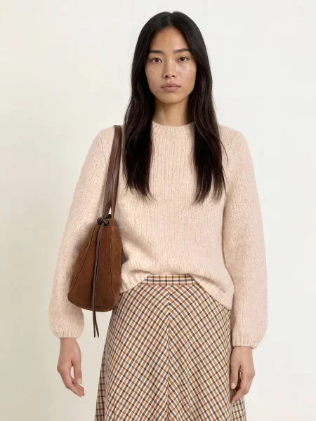 More & More Sweter beige beżowy