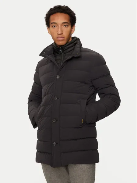 Hetregó Пухено яке Urban черен