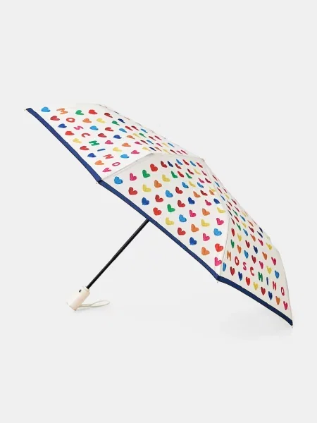 Moschino umbrela automată pentru femei bej
