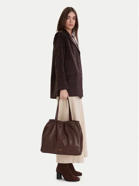 Torebka Tommy Hilfiger bordowa