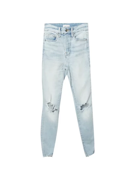 Skinny fit džínsy Good American modrá