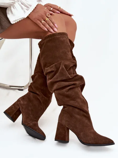 Gležnjarji Zazoo iz semiša rjava