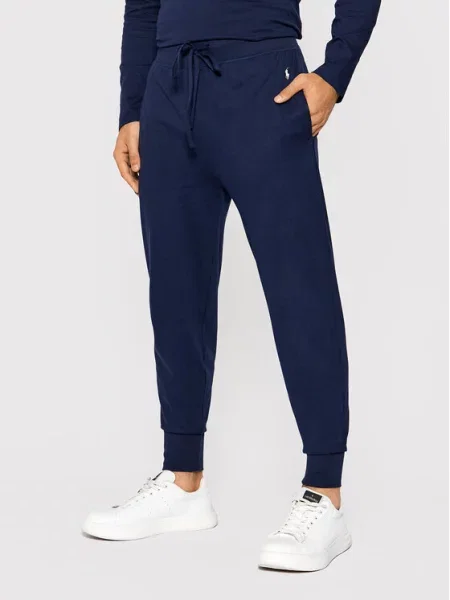Polo Ralph Lauren Spodnie gładkie granatowy