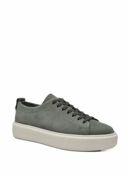 Sneakerși Henderson Baracco din piele verde