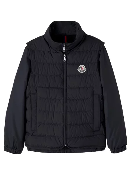 Gyerek dzseki Moncler Enfant fekete