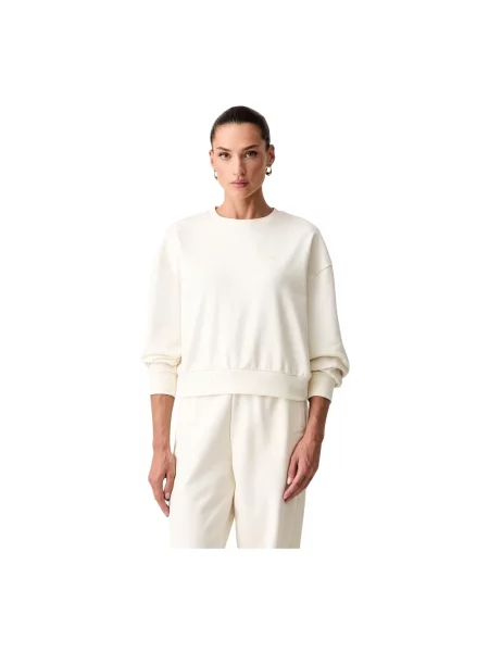 Bluza z kapturem Guess z kapturem beżowa