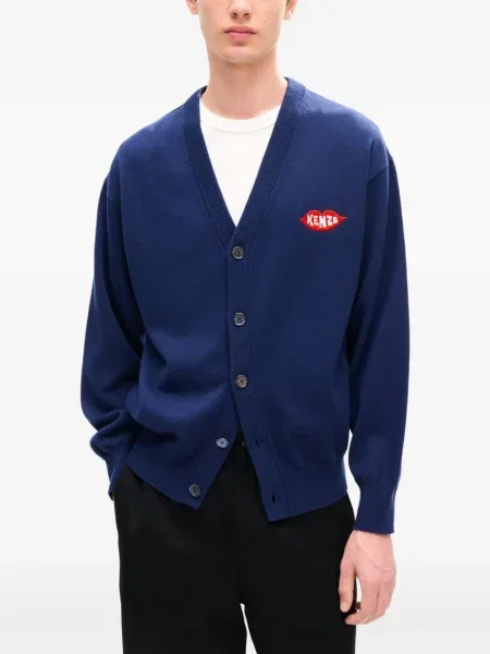 Cardigan Kenzo albastru