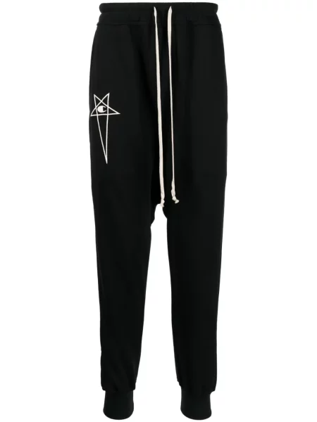 Pantaloni Rick Owens X Champion negru