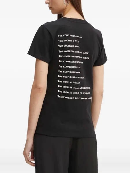 Tricou The Kooples negru