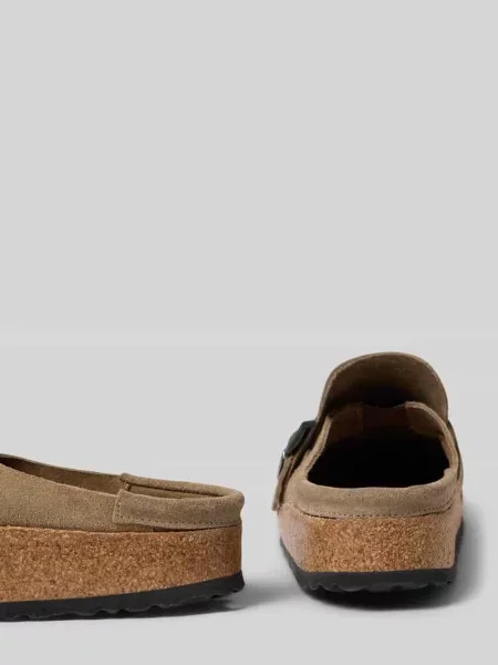 Chodaki z zamszu model BUCKLEY BRAIDED' Birkenstock