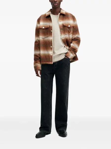 Pulover Allsaints cu decolteu rotund