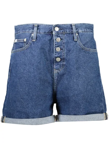 Blugi Calvin Klein scurte albastru