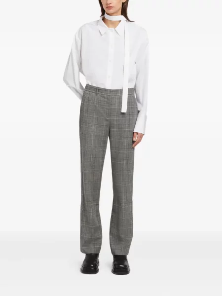 Pantaloni Ports 1961 în carouri gri