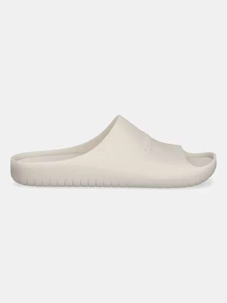 Calvin Klein klapki JELLY SLIDE beżowy