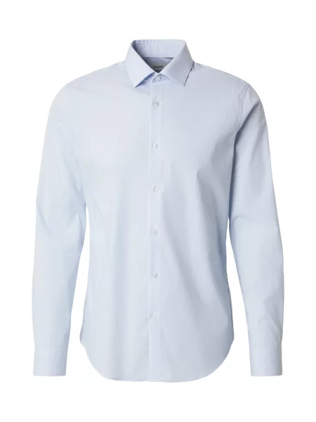 Calvin Klein Cămașă albastru regal alb