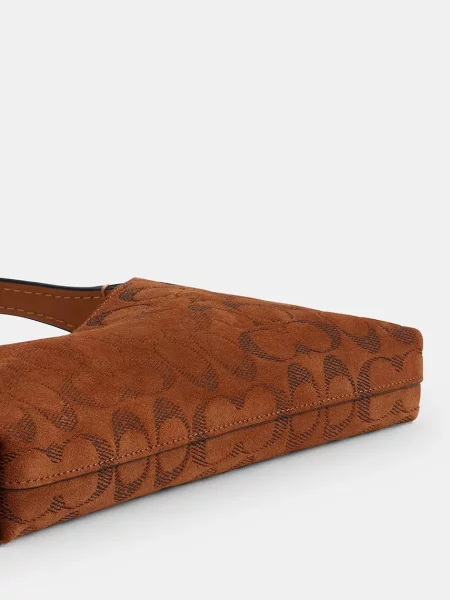 Coach сумочка hobo замшева Brooklyn Shoulder Bag 26